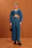 ALESSANDRA JEAN TOP - INDIGO sold by Cult Gaia
