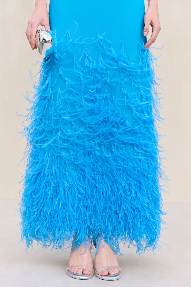 GHETA DRESS - LAKE BLUE sold by Cult Gaia product image thumbnail 2