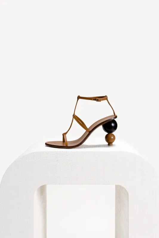 EDEN HEEL - COGNAC made by Cult Gaia