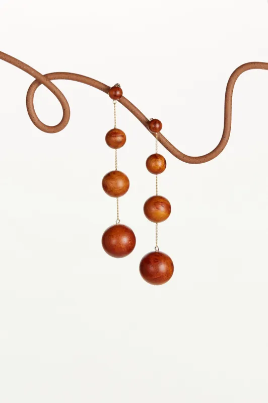 CANDACE EARRING - CHESTNUT sold by cult gaia
