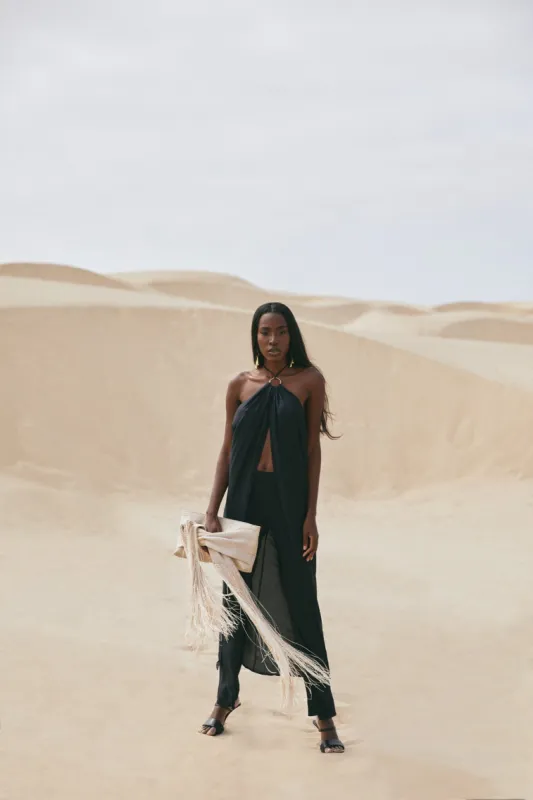 SARAH TOP - BLACK sold by cult gaia