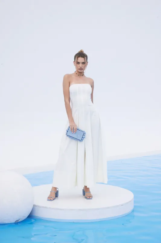 AYRES DRESS - OFF WHITE sold by cult gaia