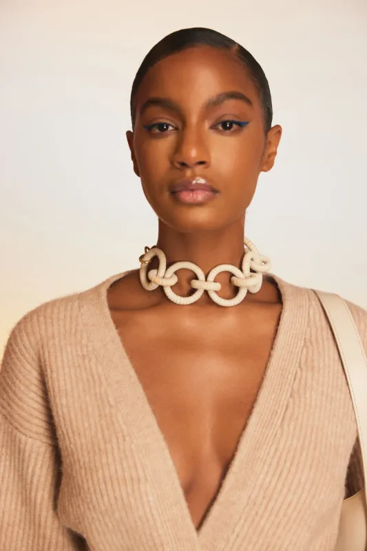 VALENCE CHOKER - OFF WHITE sold by cult gaia