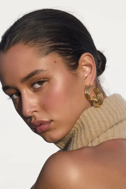 IDA EARRING - GOLD sold by cult gaia