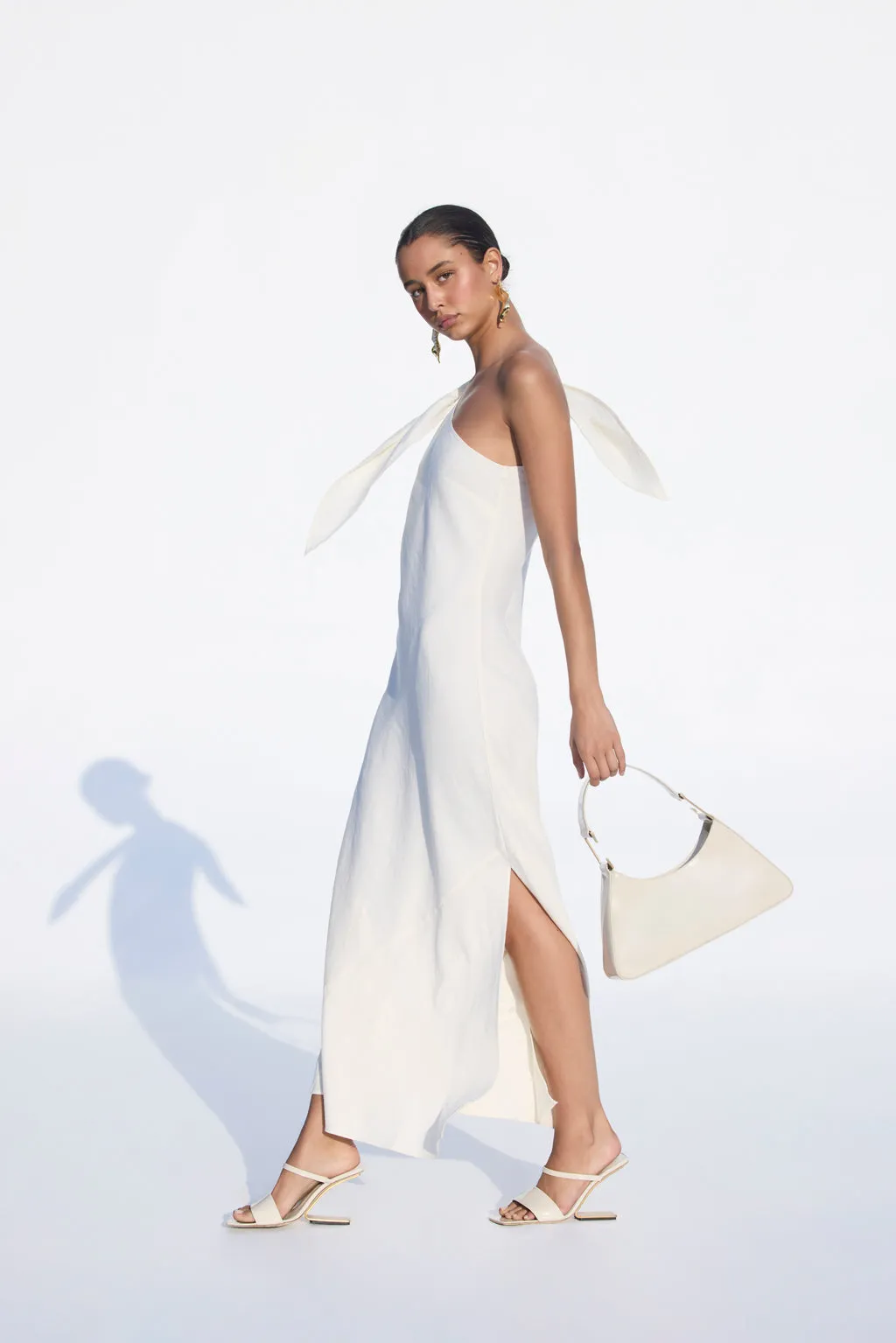 KAMILA DRESS - OFF WHITE sold by cult gaia