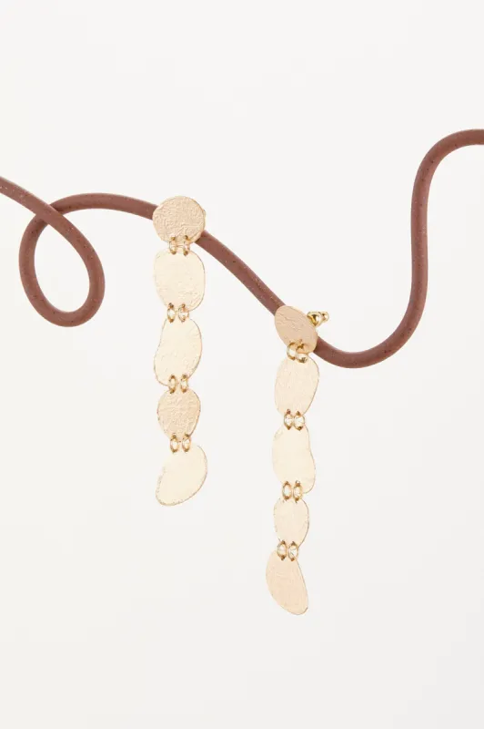 NIDIA EARRING - GOLD FOIL sold by cult gaia