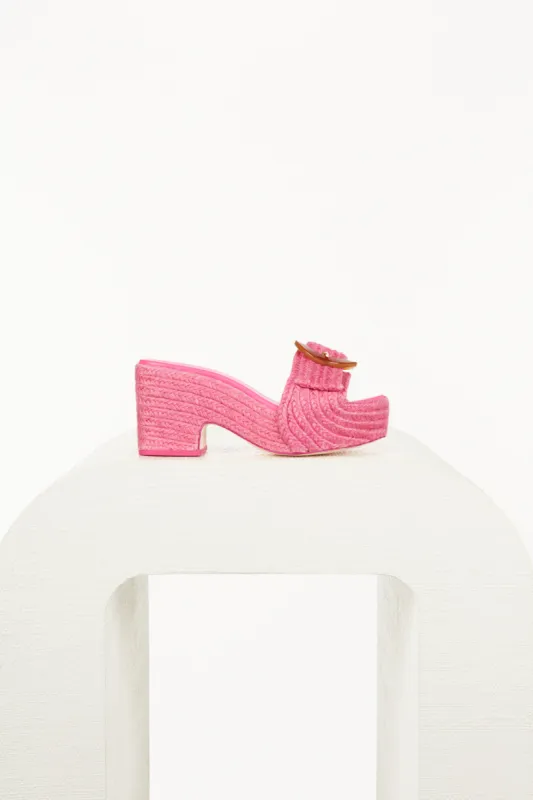 CLEIA PLATFORM - QAJAR ROSE made by Cult Gaia