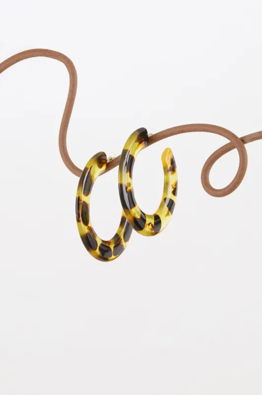 KENNEDY EARRING - TORTOISE made by Cult Gaia
