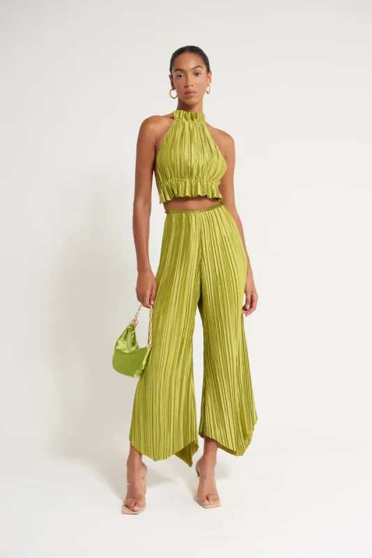 ENYA PANT - PINE sold by cult gaia