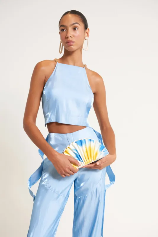 JOEY TOP - ICE BLUE sold by cult gaia