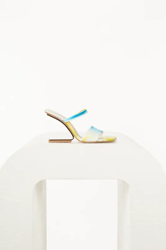 RENE SANDAL - BLUE MULTI sold by cult gaia