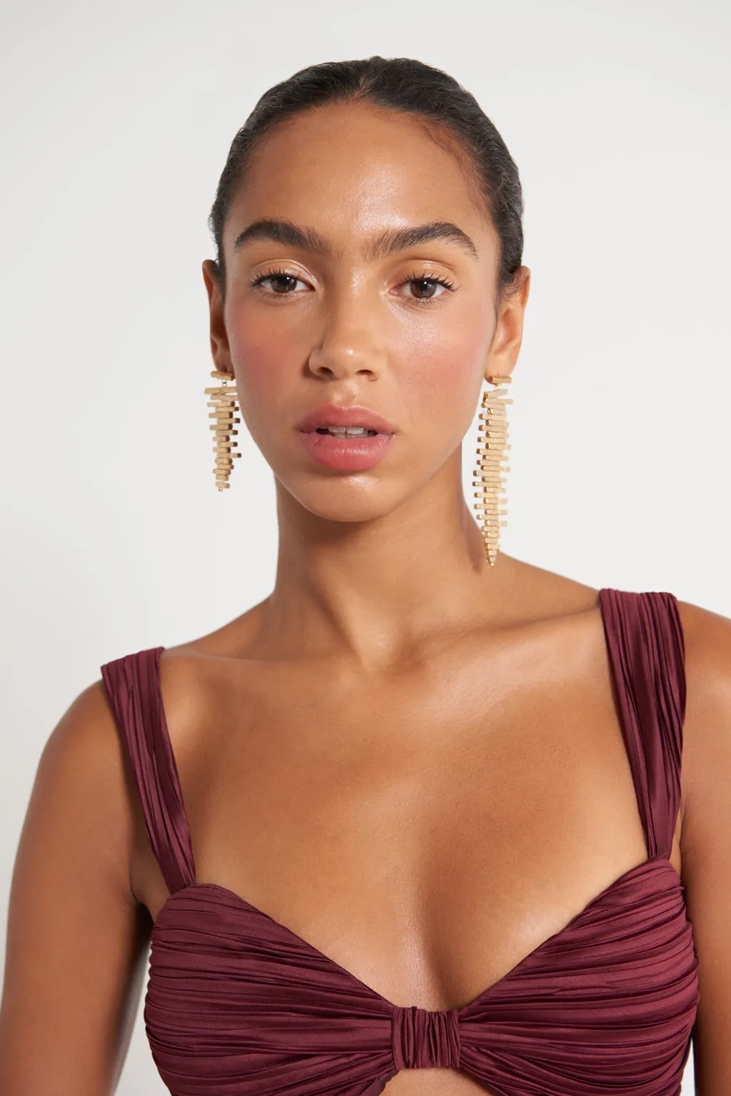 VITA EARRING - GOLD sold by cult gaia product image thumbnail 2