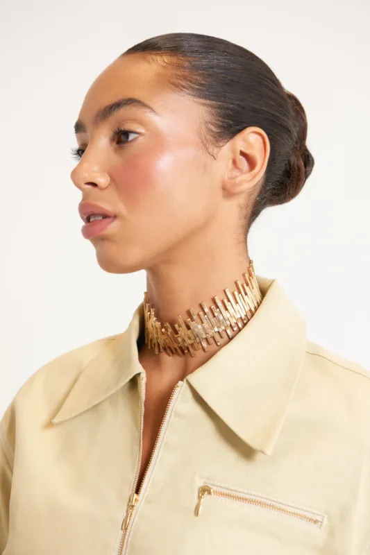 VITA CHOKER - GOLD sold by cult gaia