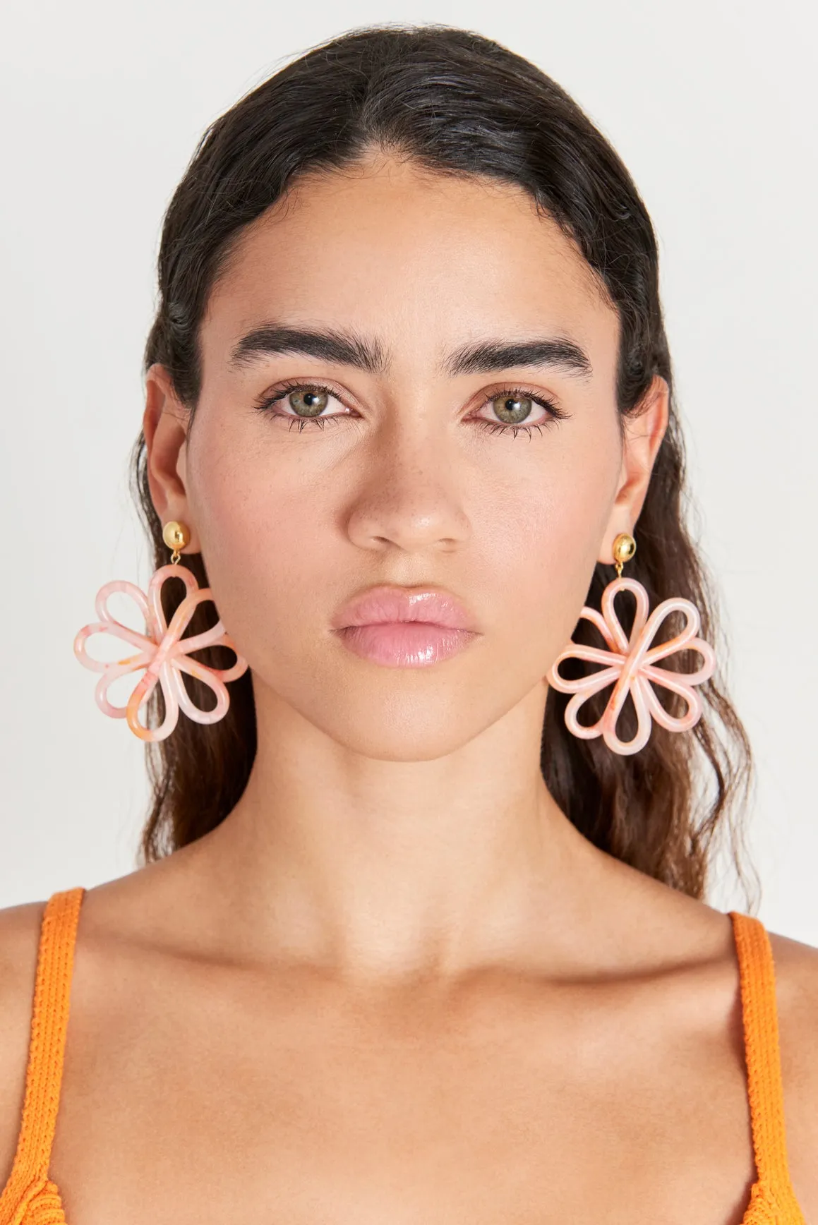 BLOSSOM EARRING - AZALEA sold by cult gaia product image thumbnail 2