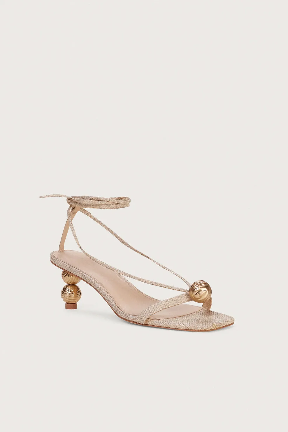 MINDY SANDAL - NATURAL sold by cult gaia product image thumbnail 3