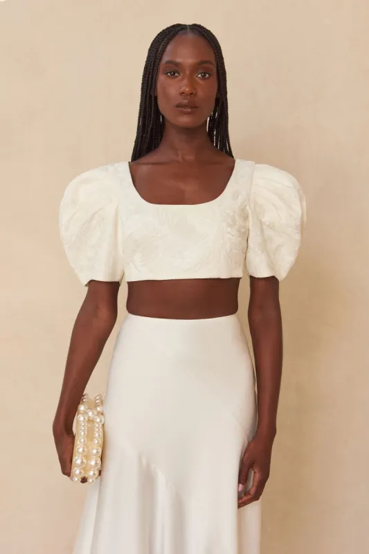 SINAI TOP - OFF WHITE sold by cult gaia