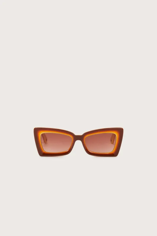 ZAZA SUNGLASSES - CACAO MULTI sold by cult gaia