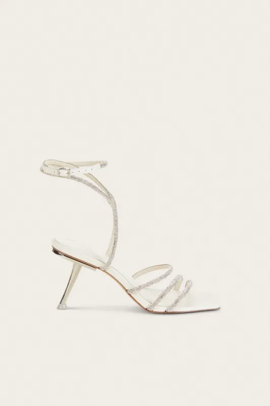 ISA SANDAL - OPTIC WHITE sold by cult gaia