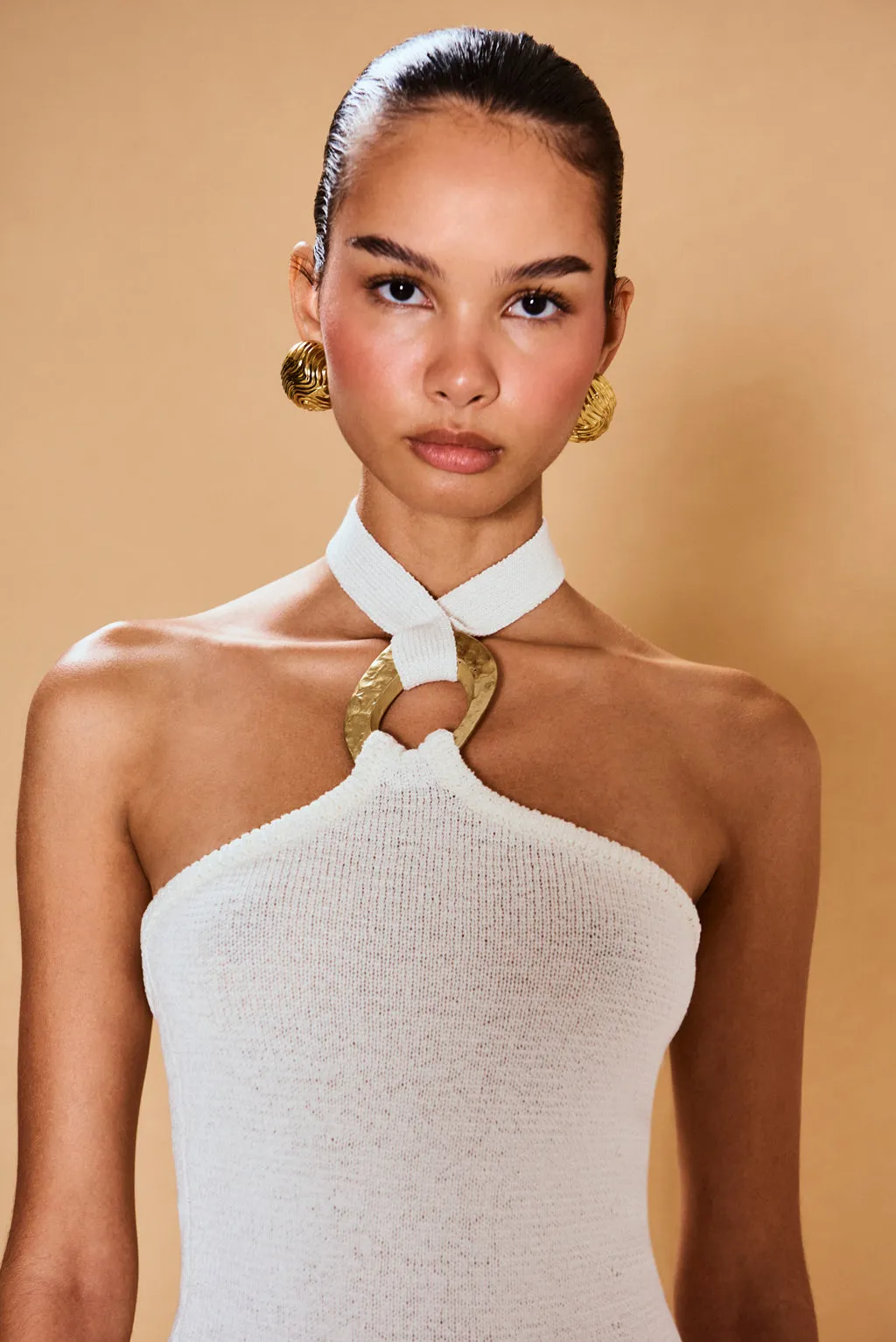 KENDALL KNIT DRESS - OFF WHITE sold by cult gaia product image thumbnail 5