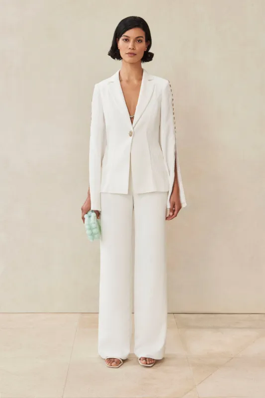 CARLOTTA BLAZER - OFF WHITE sold by cult gaia