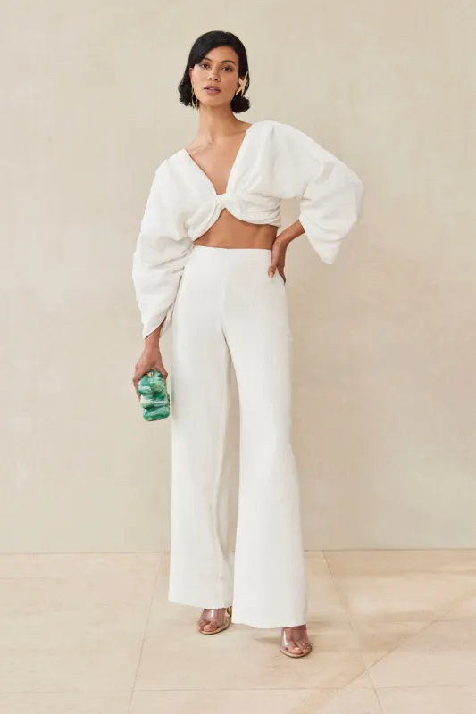 SIA PANT - OFF WHITE sold by cult gaia