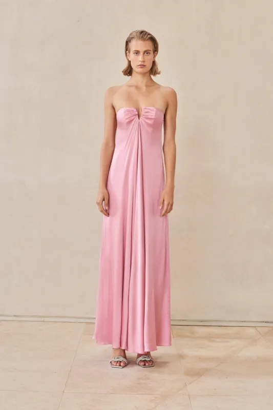 JANELLE GOWN - SHELL PINK made by cult gaia