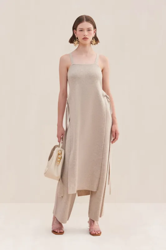 AMALIE KNIT TOP - MILLET sold by cult gaia