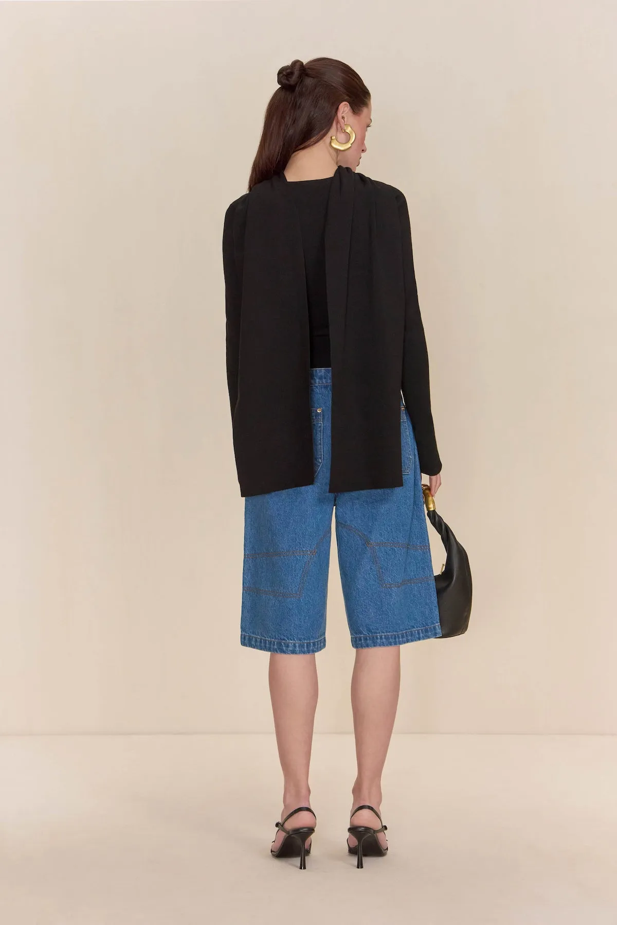 ONIA KNIT CARDIGAN - BLACK sold by Cult Gaia product image thumbnail 5