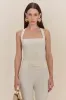 BLAIRE PANT - OFF WHITE sold by Cult Gaia