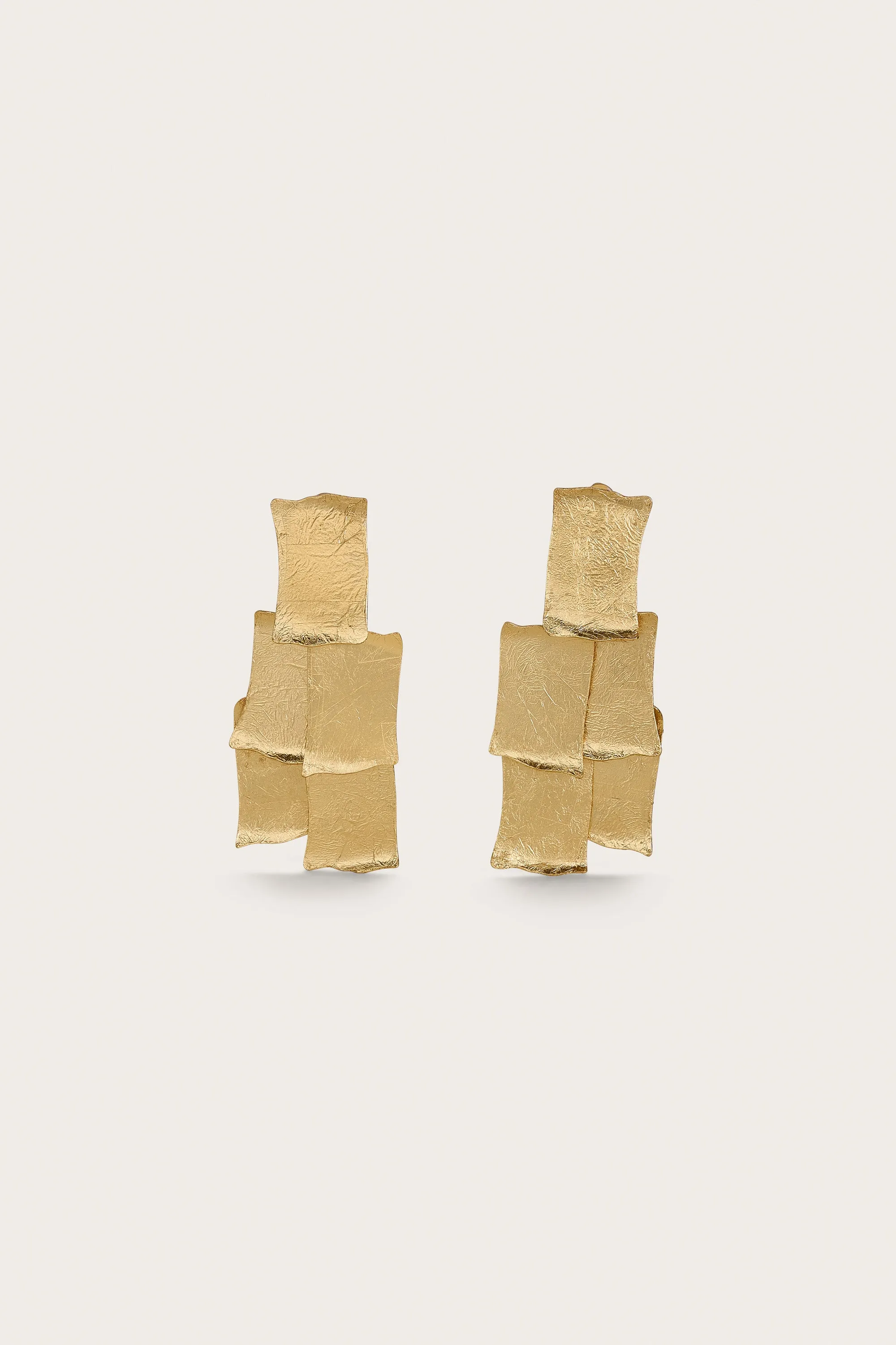 BROOKLYN EARRING - GOLD FOILED sold by Cult Gaia