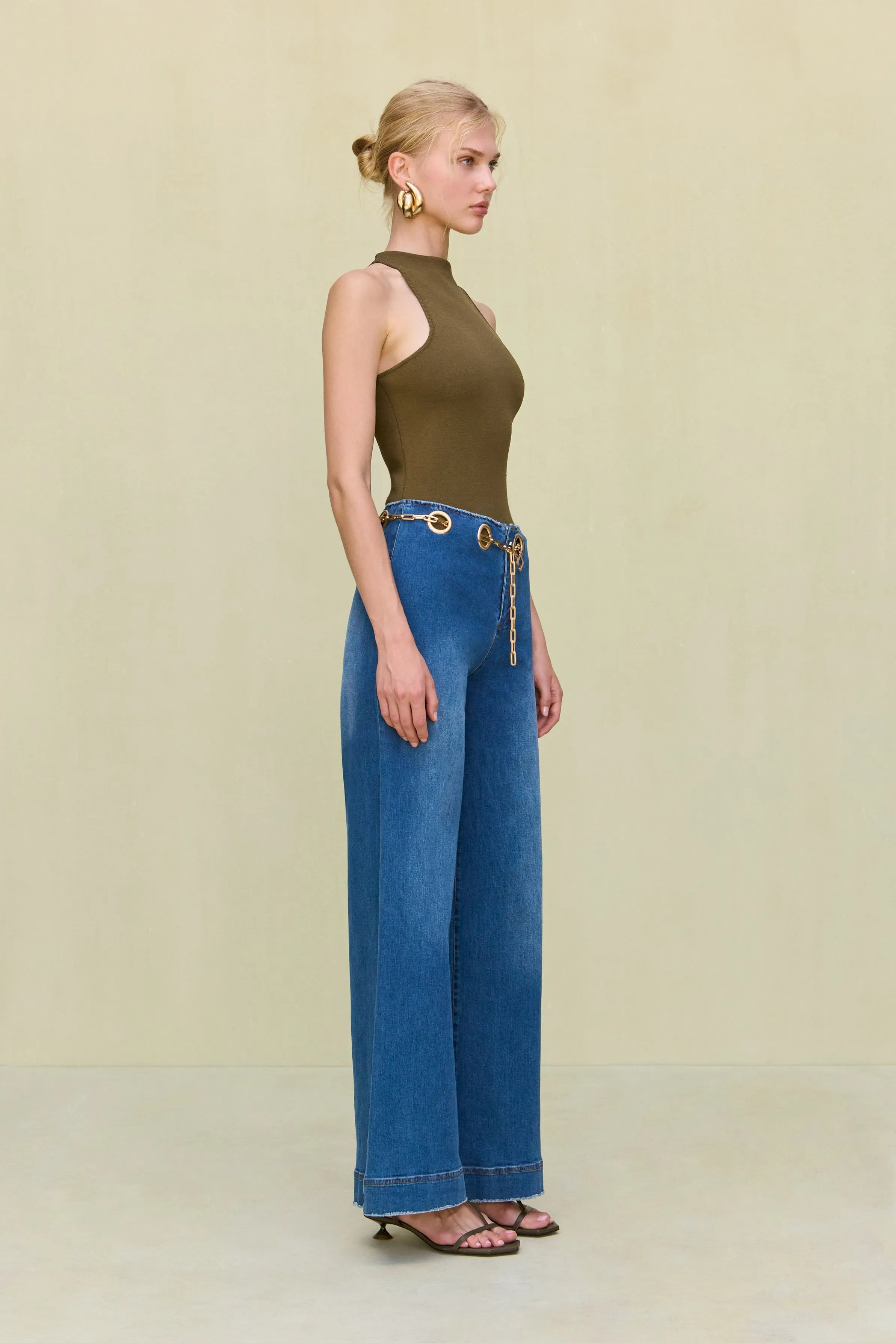 CASSIUS KNIT BODYSUIT - NYMPH sold by Cult Gaia product image thumbnail 5