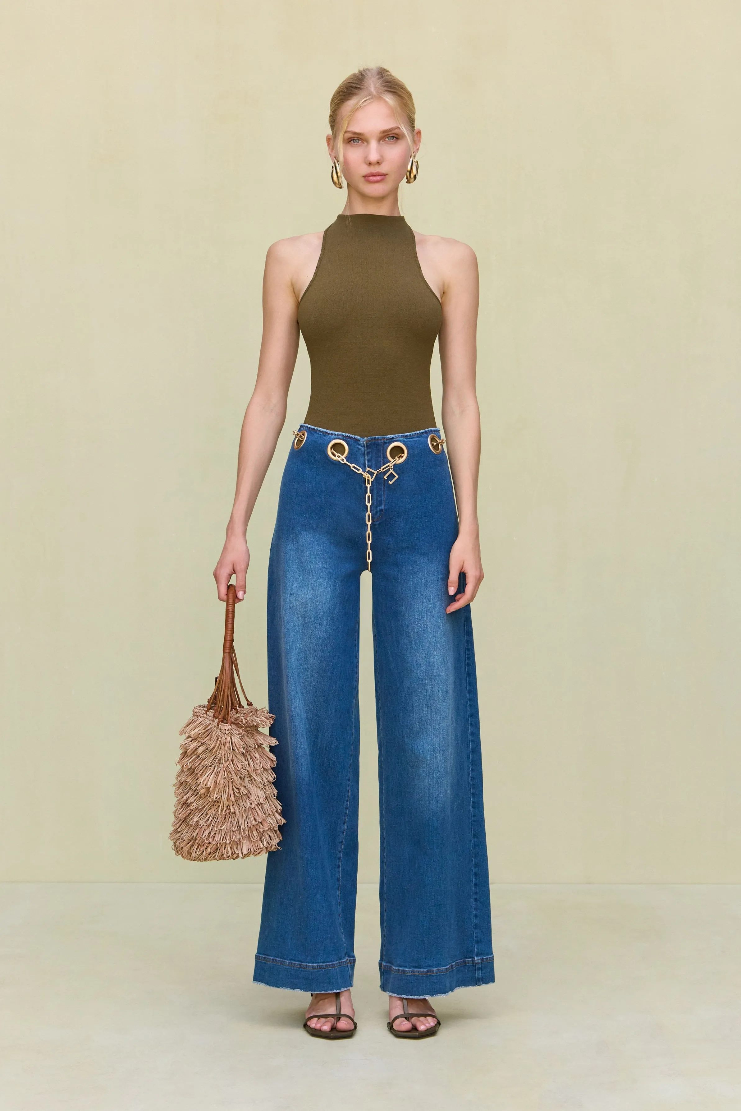 CASSIUS KNIT BODYSUIT - NYMPH sold by Cult Gaia product image thumbnail 2