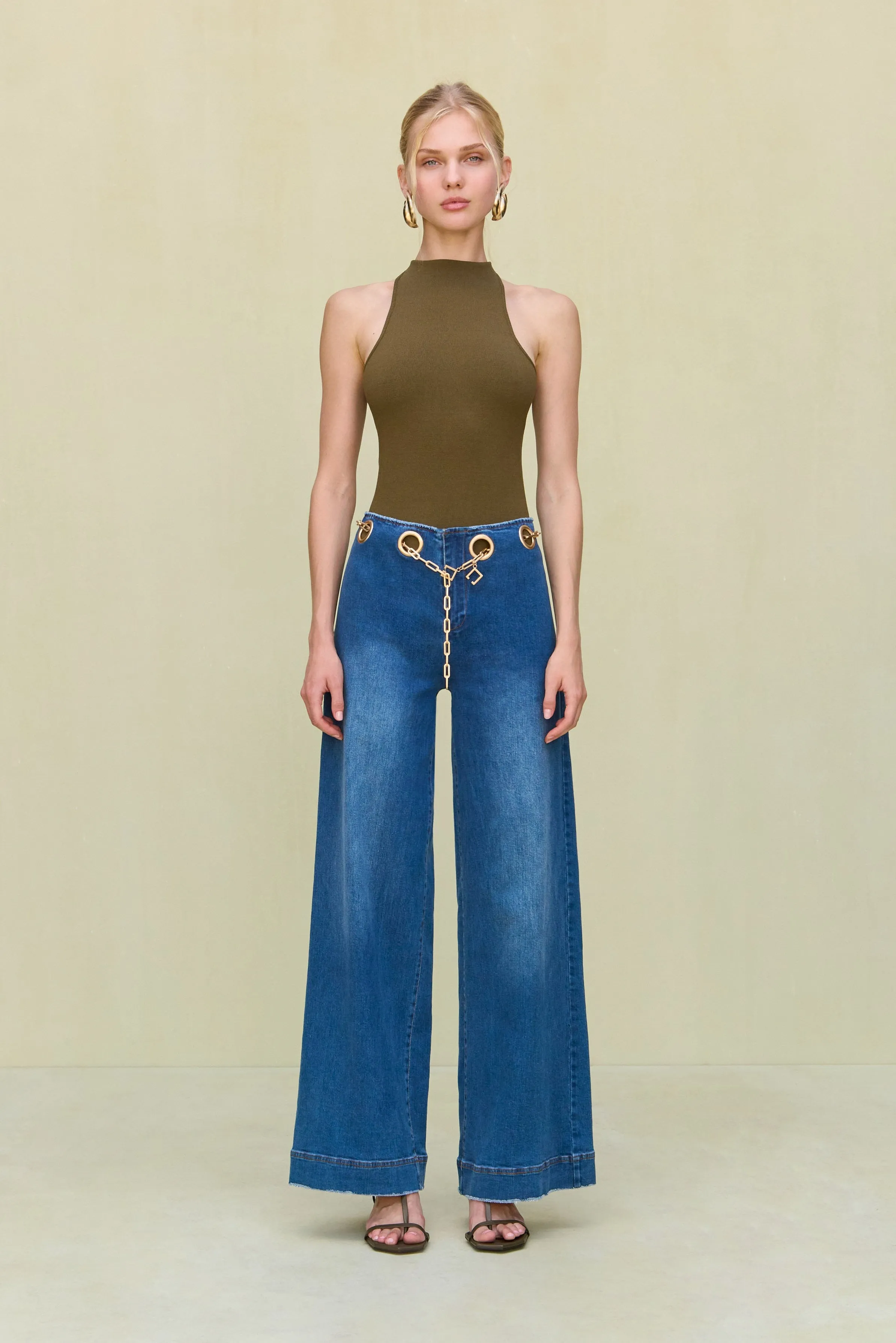 CASSIUS KNIT BODYSUIT - NYMPH sold by Cult Gaia product image thumbnail 4