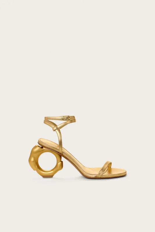 CIRCE SANDAL - BRASS sold by Cult Gaia