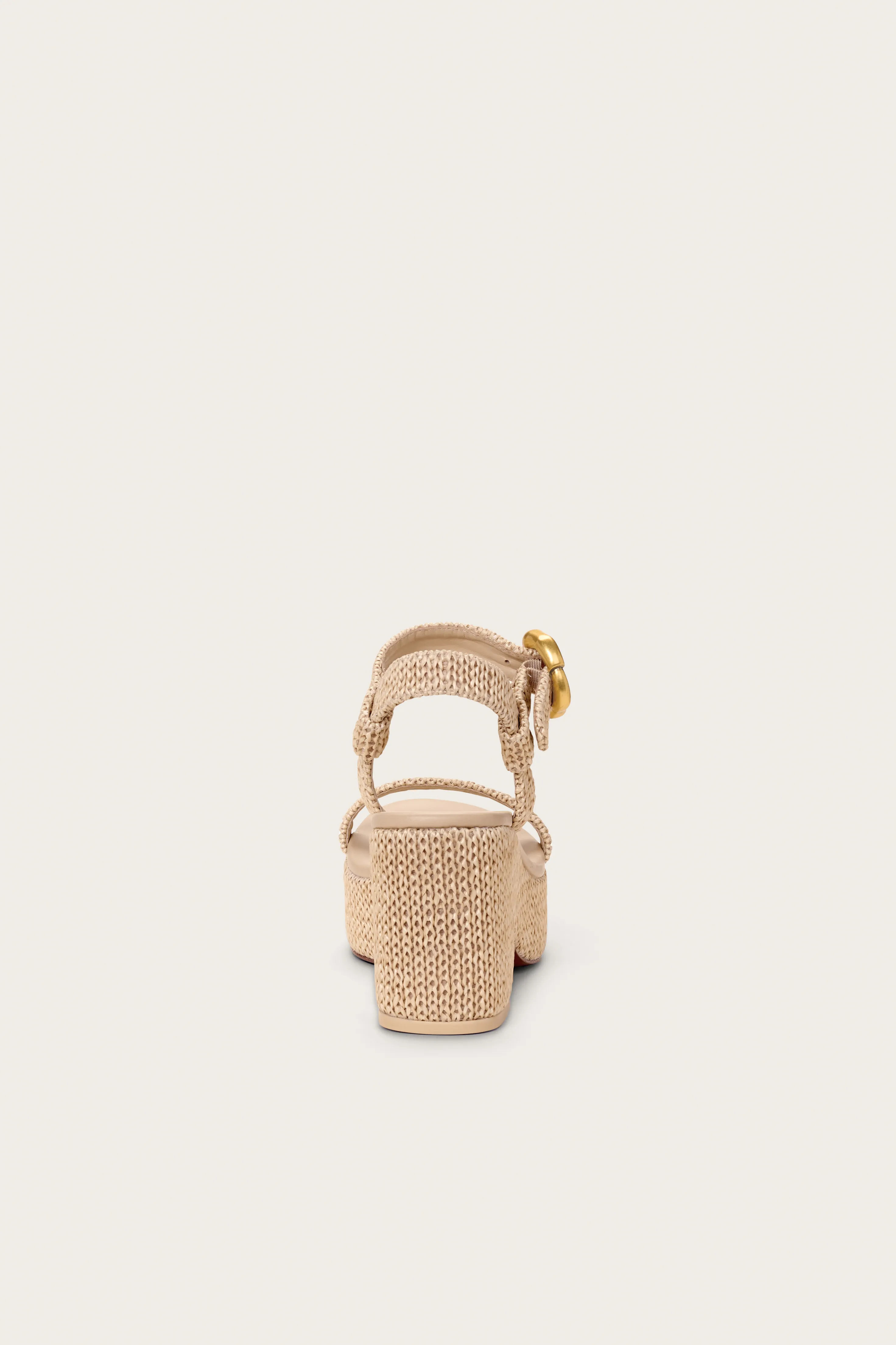 CLARA PLATFORM SANDAL - NATURAL sold by Cult Gaia product image thumbnail 3
