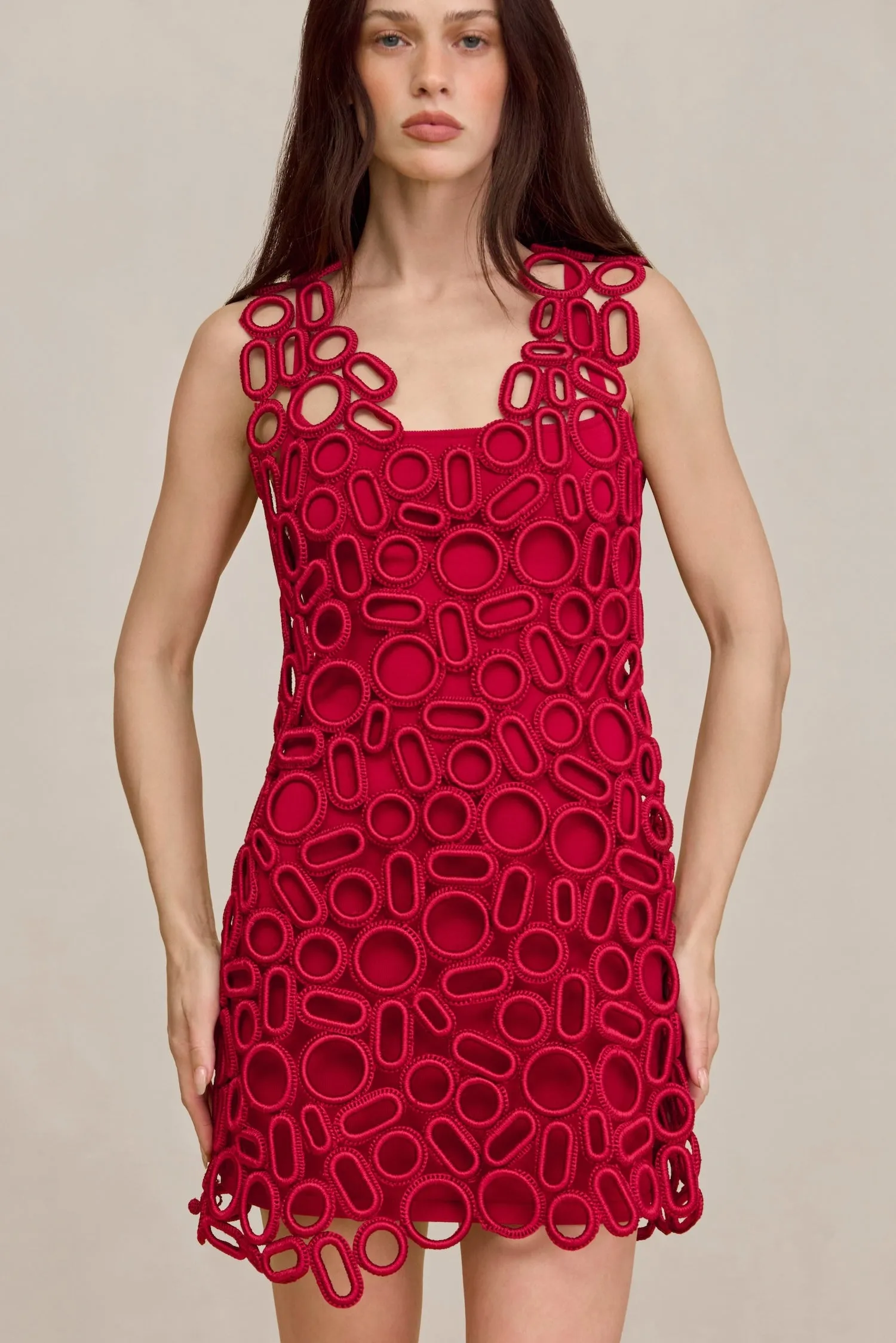 COLE CROCHET DRESS - GHERMEZ sold by Cult Gaia product image thumbnail 3