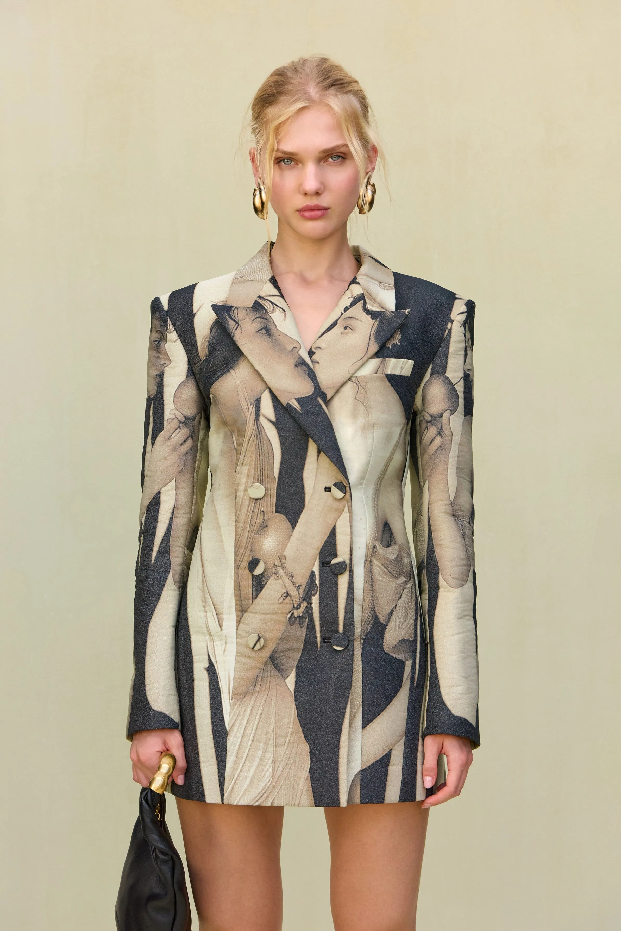 DANIELLA BLAZER DRESS - PORTRAIT MULTI sold by Cult Gaia