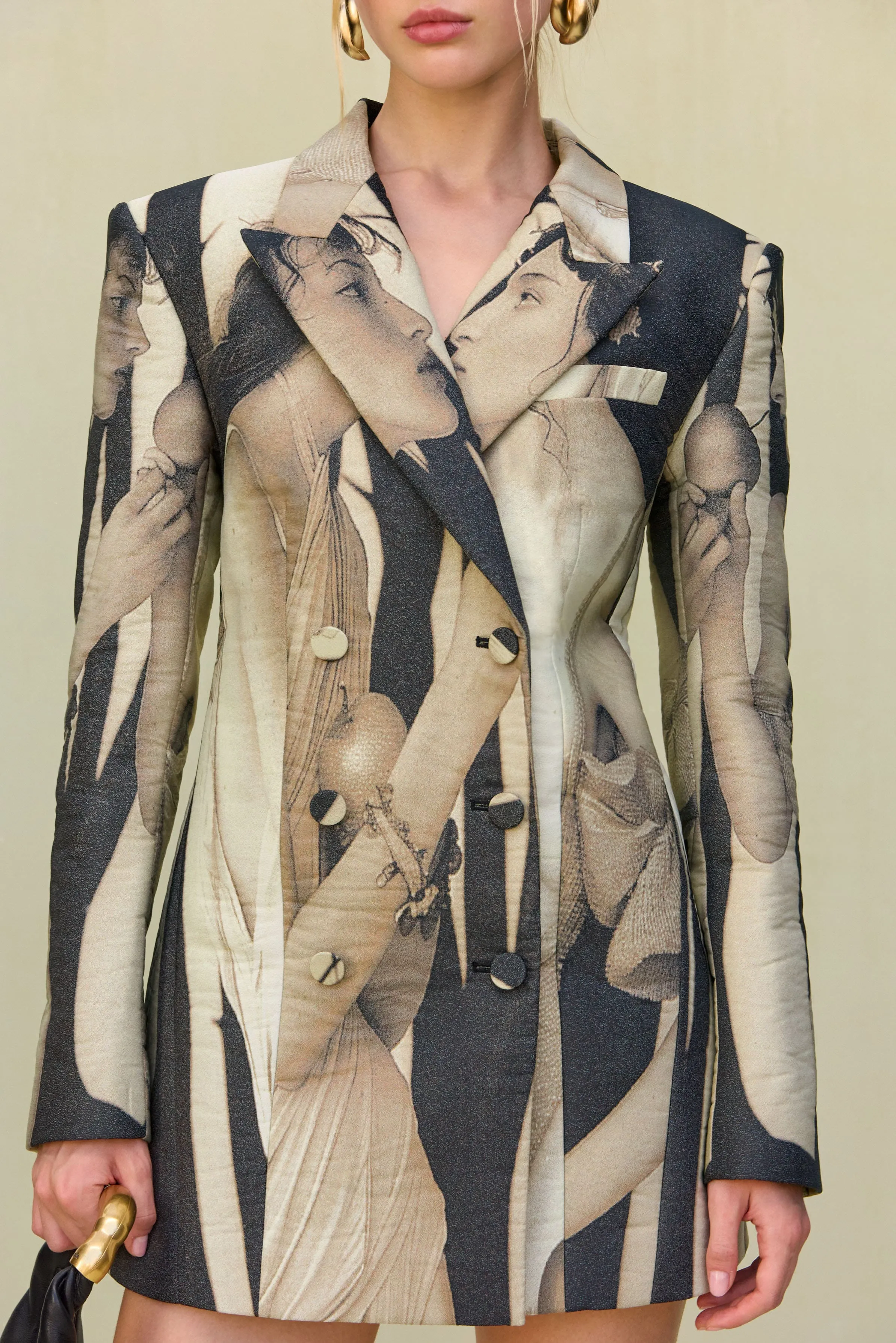 DANIELLA BLAZER DRESS - PORTRAIT MULTI sold by Cult Gaia product image thumbnail 2