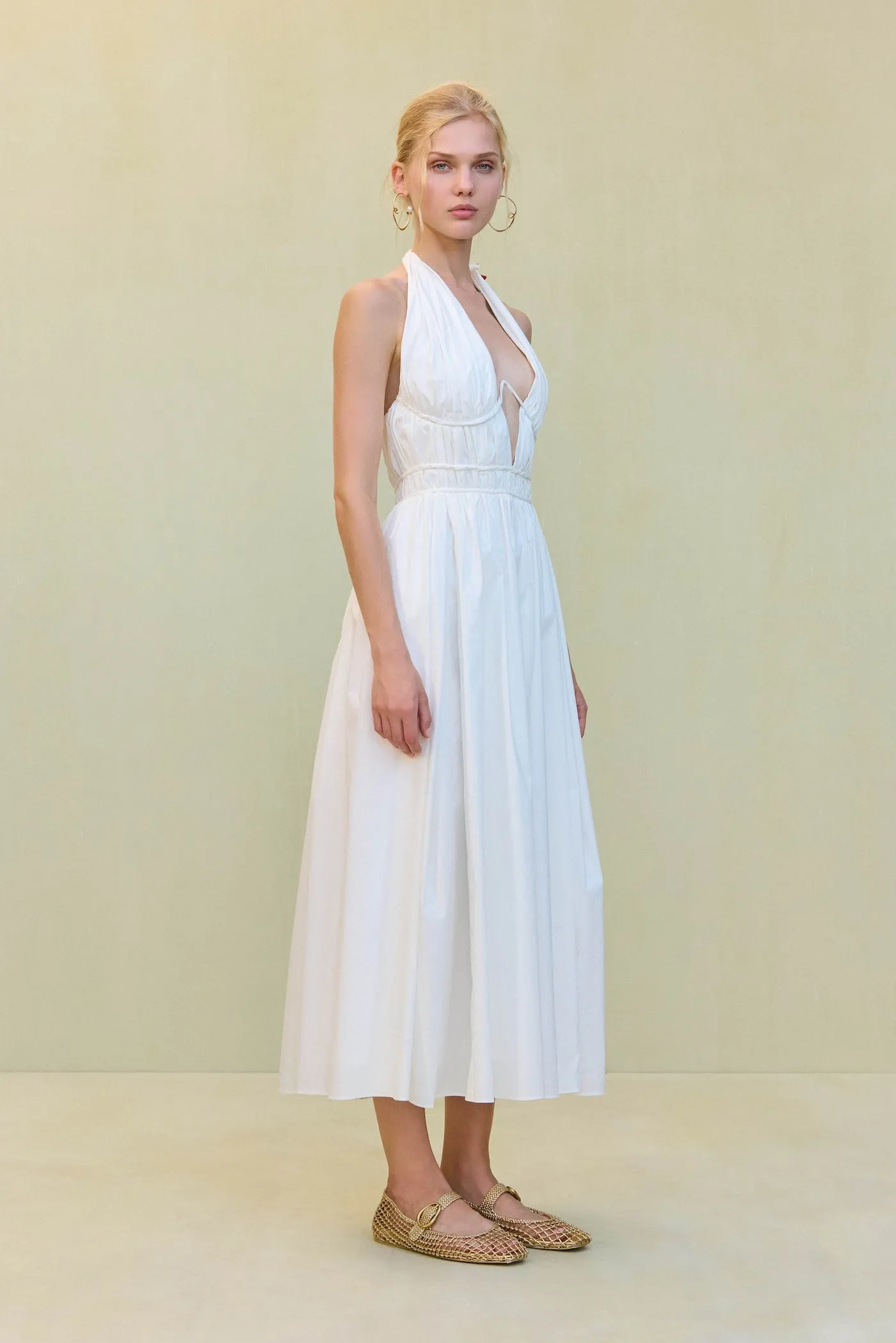 DASIA DRESS - OPTIC WHITE sold by Cult Gaia product image thumbnail 4