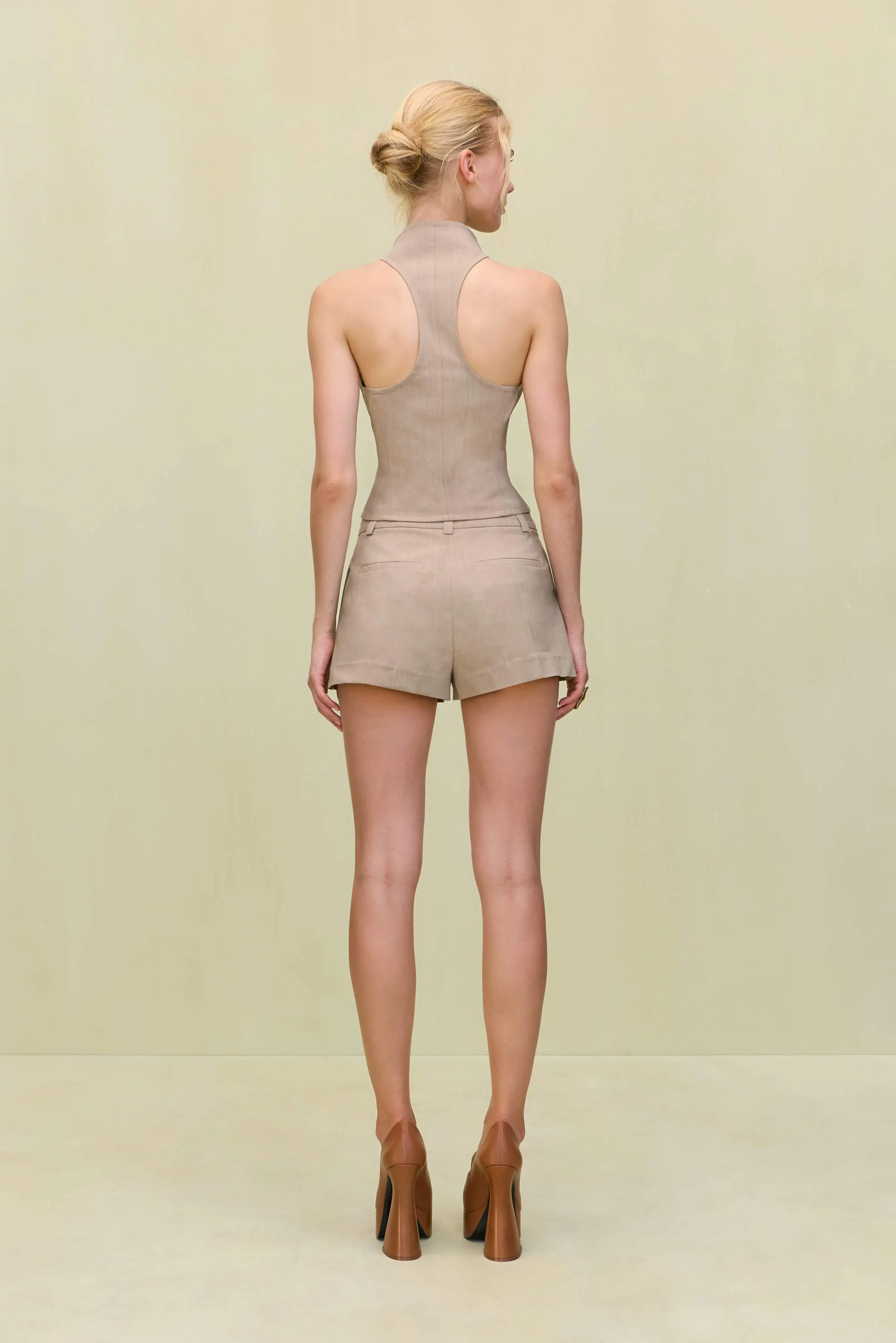 DULCIE TOP - BEIGE sold by Cult Gaia product image thumbnail 2