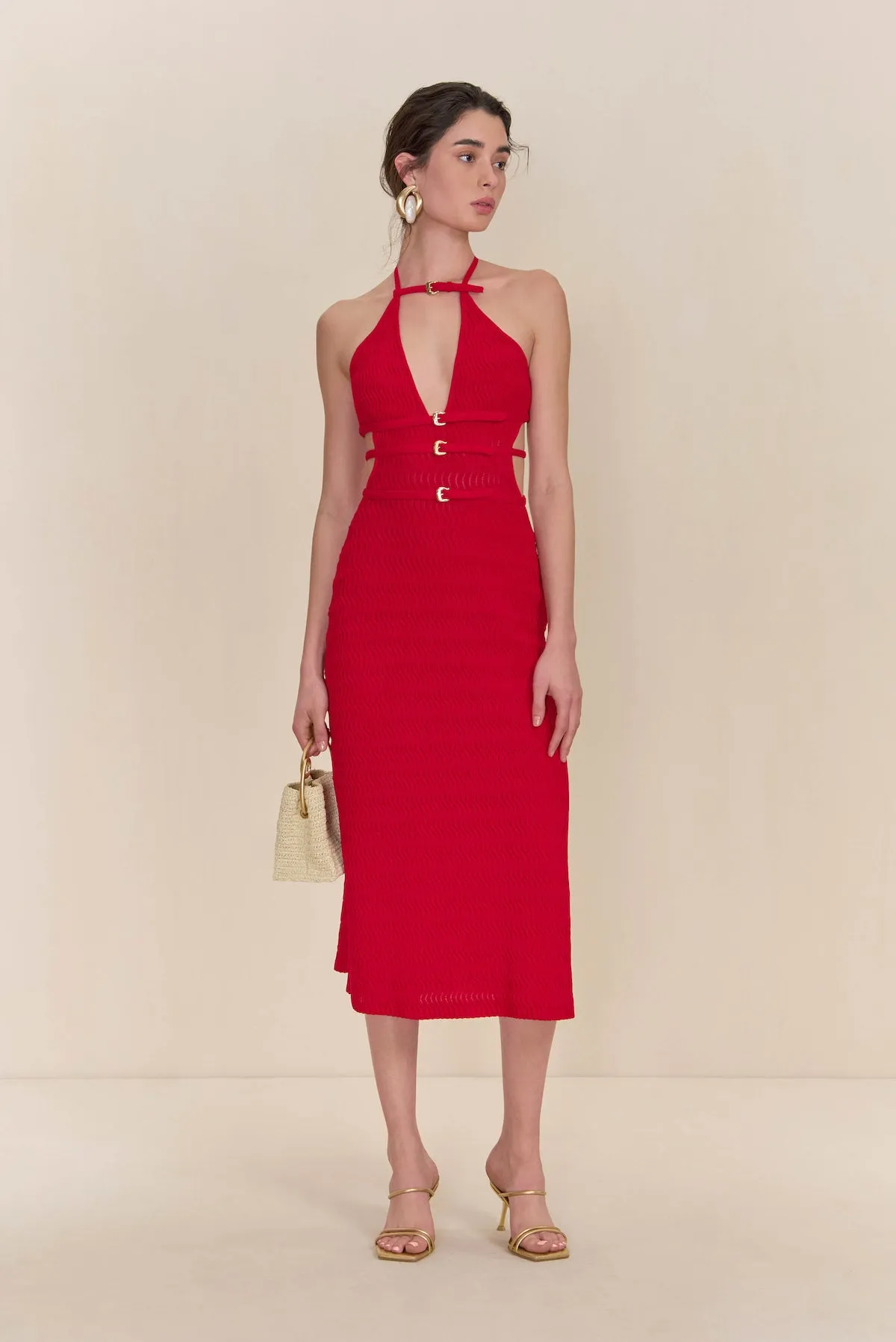 EVALEIGH KNIT DRESS - GHERMEZ sold by Cult Gaia product image thumbnail 3