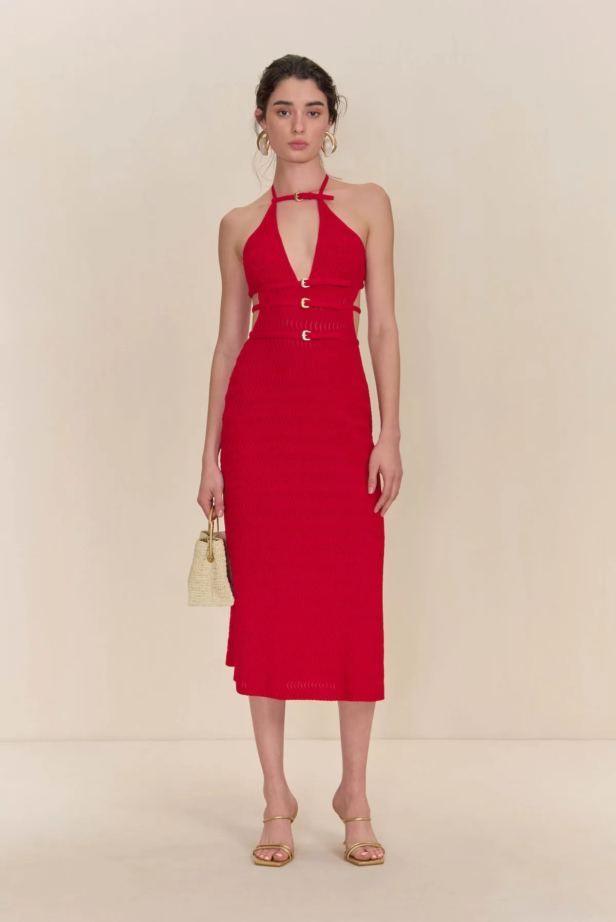 EVALEIGH KNIT DRESS - GHERMEZ sold by Cult Gaia