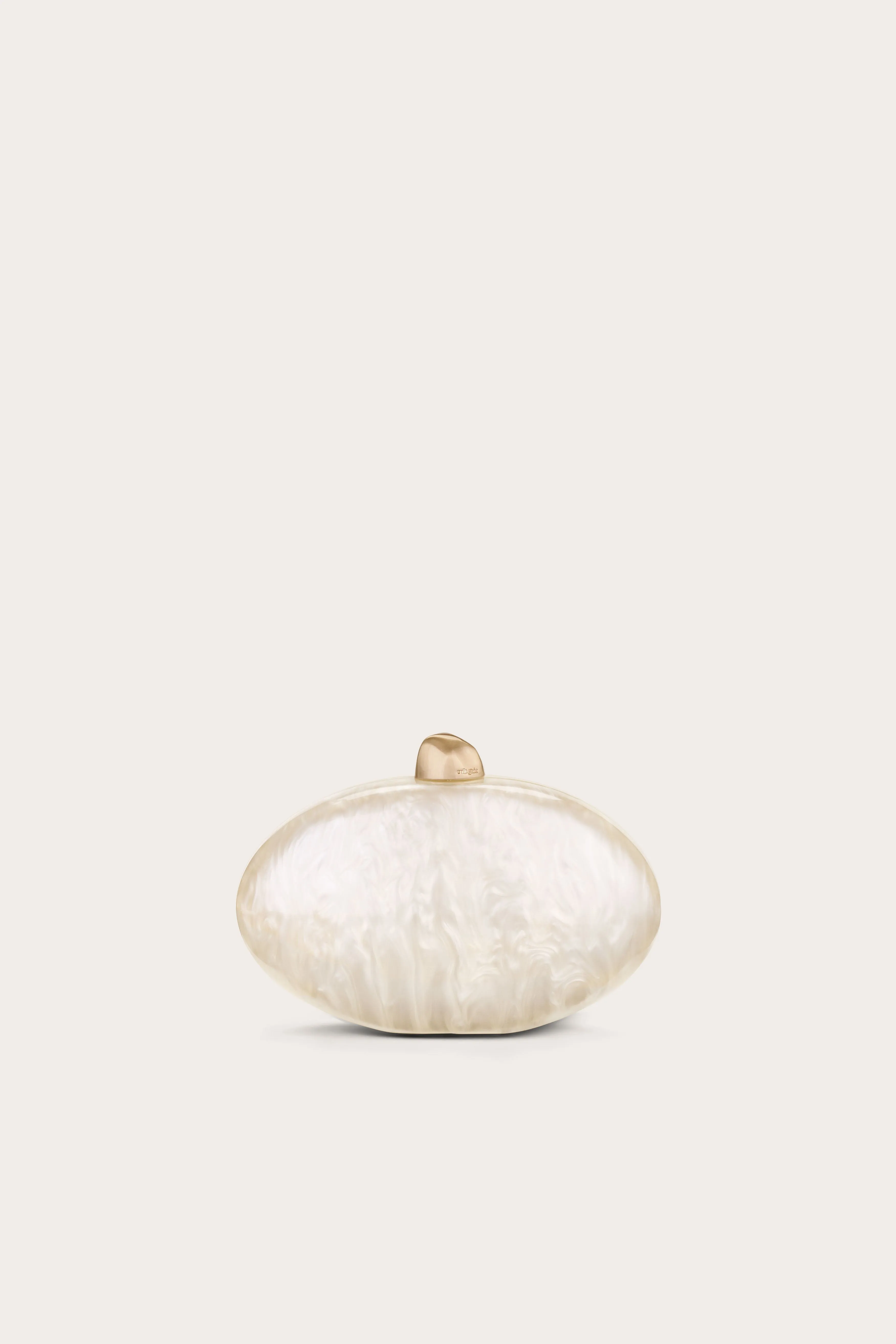 EVIANA CLUTCH - IVORY sold by Cult Gaia