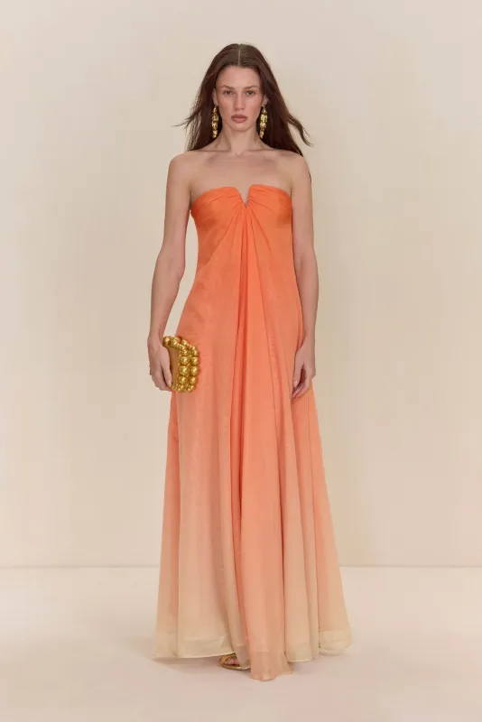JANELLE GOWN - OMBRE sold by Cult Gaia