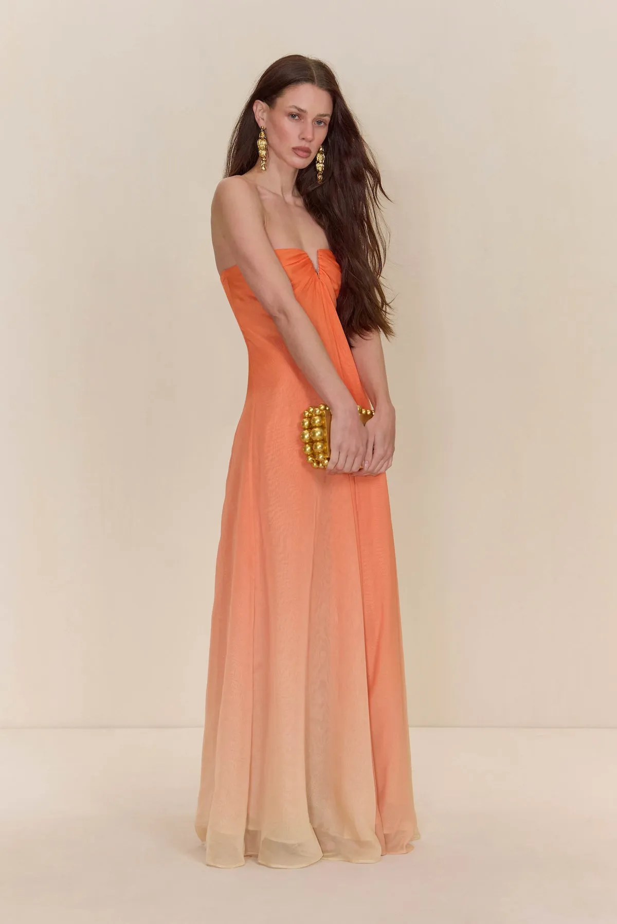 JANELLE GOWN - OMBRE sold by Cult Gaia product image thumbnail 2