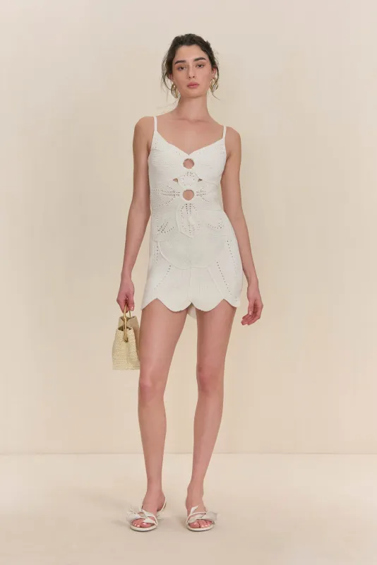 MARLOW KNIT DRESS - OFF WHITE sold by Cult Gaia