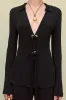 SAGE TOP - BLACK sold by Cult Gaia