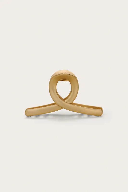 AZARIAH HAIR CLIP - BRUSHED BRASS sold by Cult Gaia