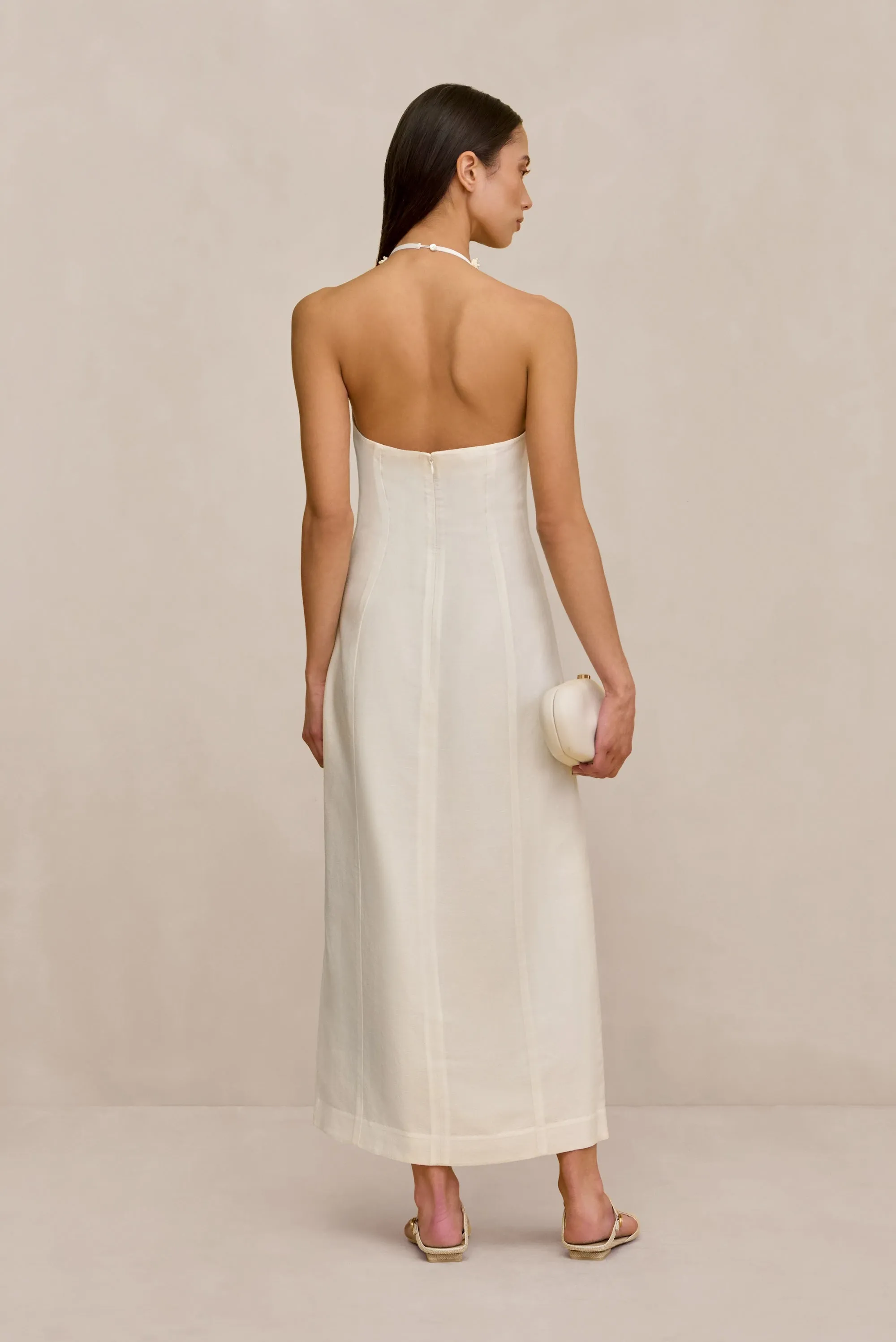 LENA DRESS - OFF WHITE sold by Cult Gaia product image thumbnail 4