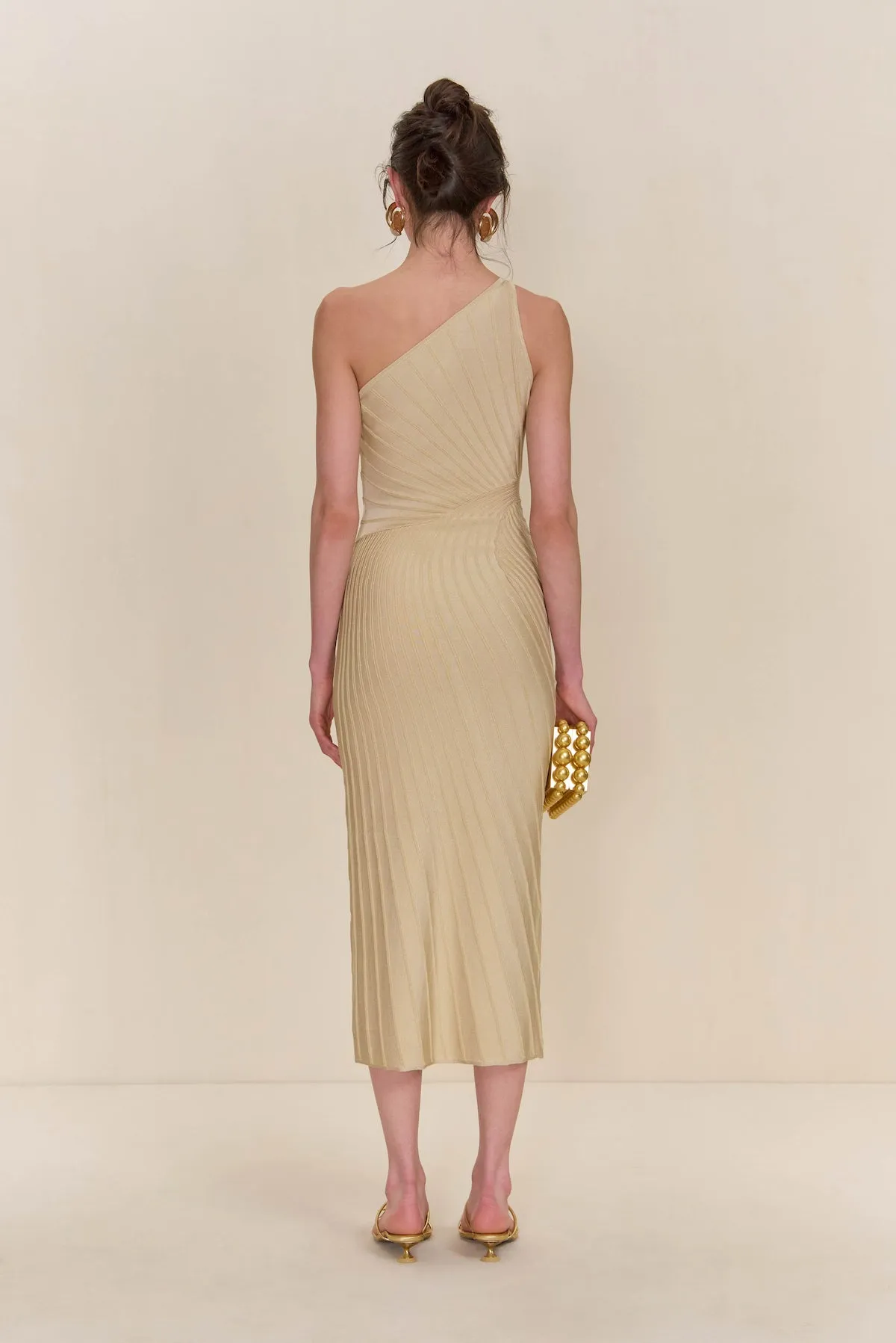 RAITH KNIT DRESS - BEACH sold by Cult Gaia product image thumbnail 4